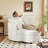 Corduroy Upholstered Swivel Barrel Accent Chair with Hidden Storage Ottoman, Round Lounge Chair for Living Room-962505704