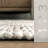 Nola Geometric Textured Plush Power Loom Performance Beige Rug-1120644095