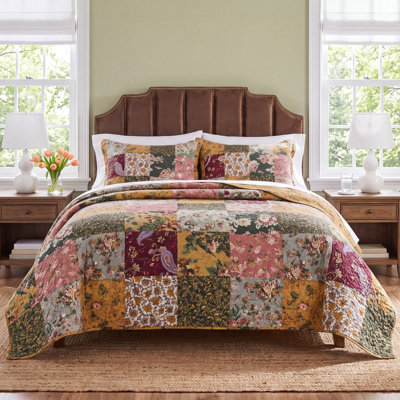Antique Cotton Bedspread Set