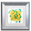 «Gregson Yellow Square on White» par Retirer Amy Vangsgard - reproduction d'art sur toile-19531805-64210350-64210348