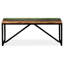 Banc de jardin en acier