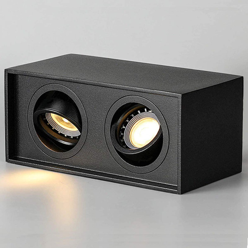 Casidee Flush Mount, Black