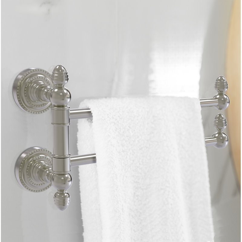 Barre à serviettes murale 12,5 "Marchmont, Nickel satiné