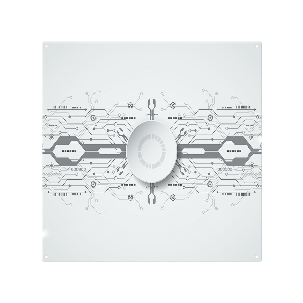 Concept With Various Technology Elements Splash Back