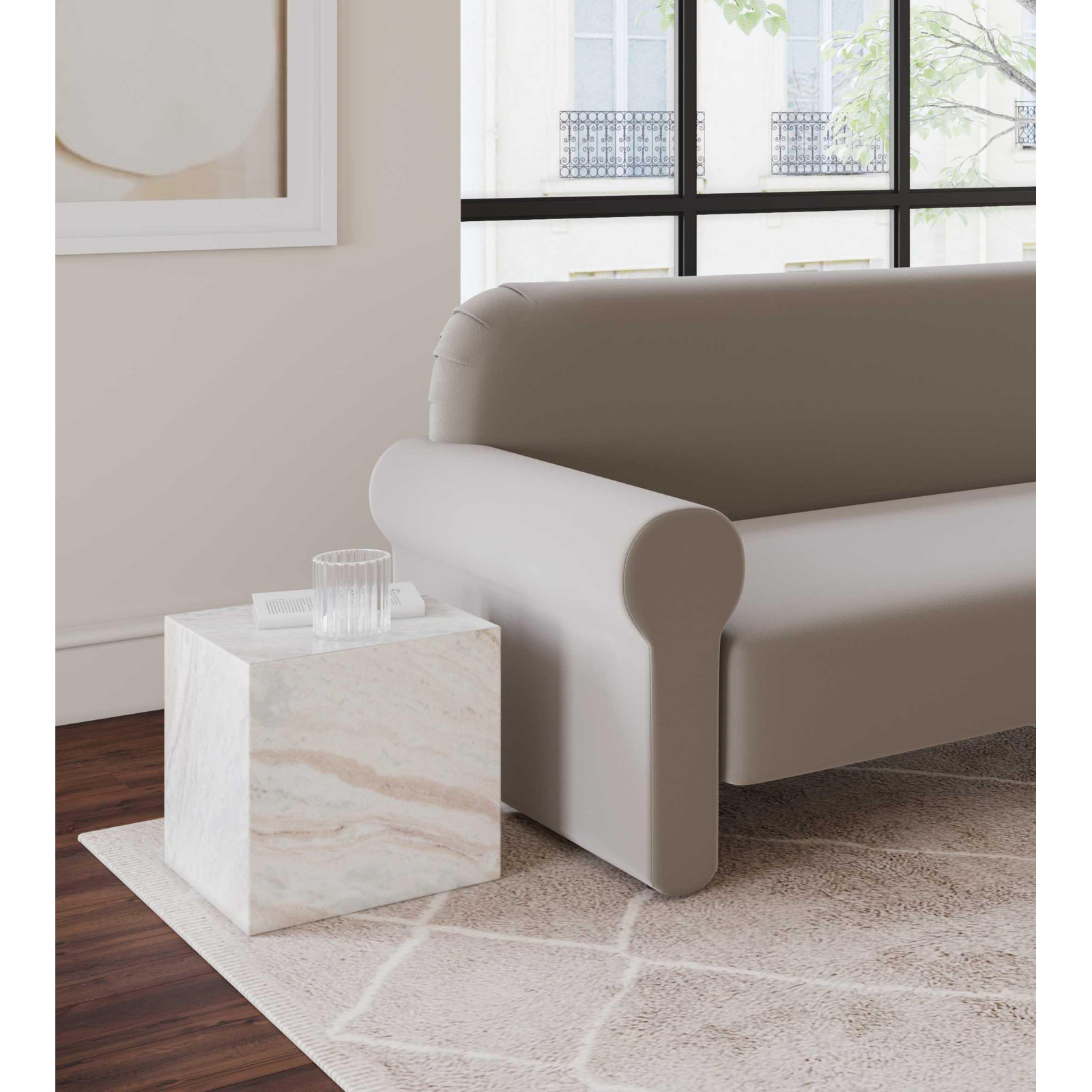 Flor End Table