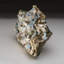 Barite véritable avec grappe de calcite
