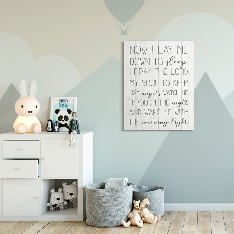 Décoration murale pour enfants Durso, Toile tendue, H 48 po x l 36 po x P 1,5 po