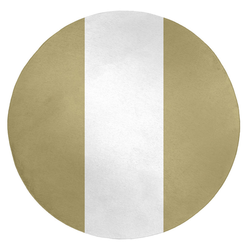 Tapis gold area, Rond 5 pi