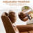  Power Lift Recliner Chair For Elderly With Massage And Heat, Lay Flat Recliner For Big And Tall, Camel-1907805820