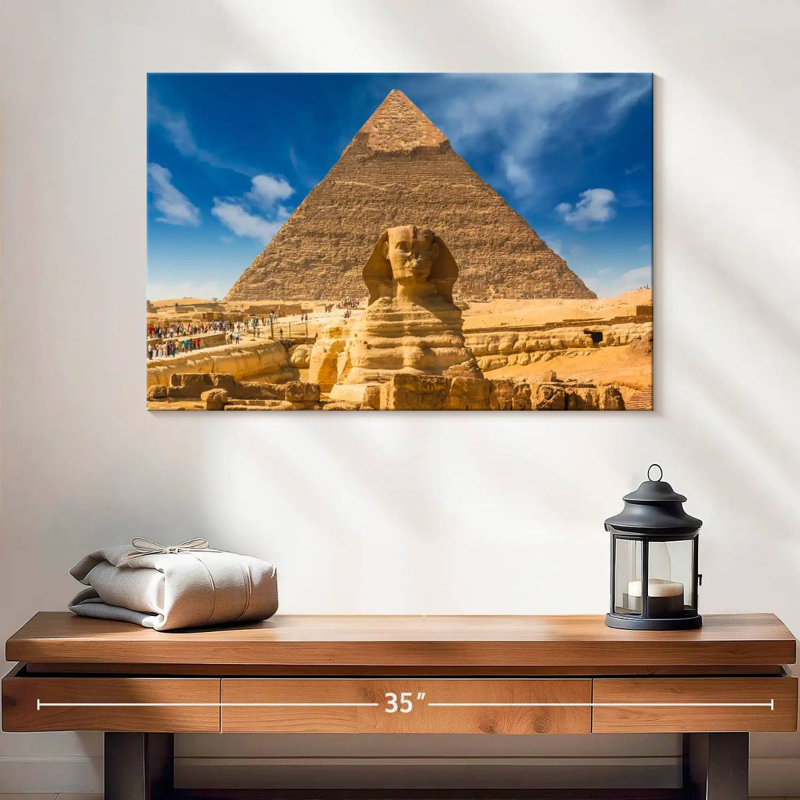 Adella The Sphinx, 16" H x 24" W