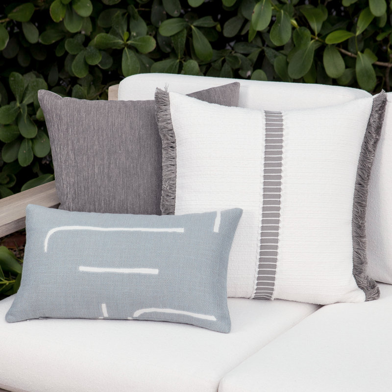 Deluxe Sunbrella® Throw Square Indoor/Outdoor Pillow Cover & Insert by Elaine Smith