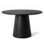 Ensemble de table de salle à manger extensible Modern 47 "à 83" avec chaises rembourrées en velours-1371816983-1371816988