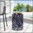 Faliha Powder-Coated Iron Cut Round Side Table-70303707