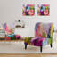 Fauteuil de chambre moderne rembourré en velours Brechta Vibrant Curve Design II-88109610