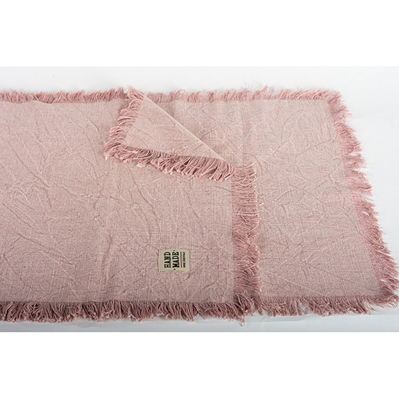 Keyrah Solid Color Cotton Blend Rectangular Tablecloth, Beige, 120" x 120"