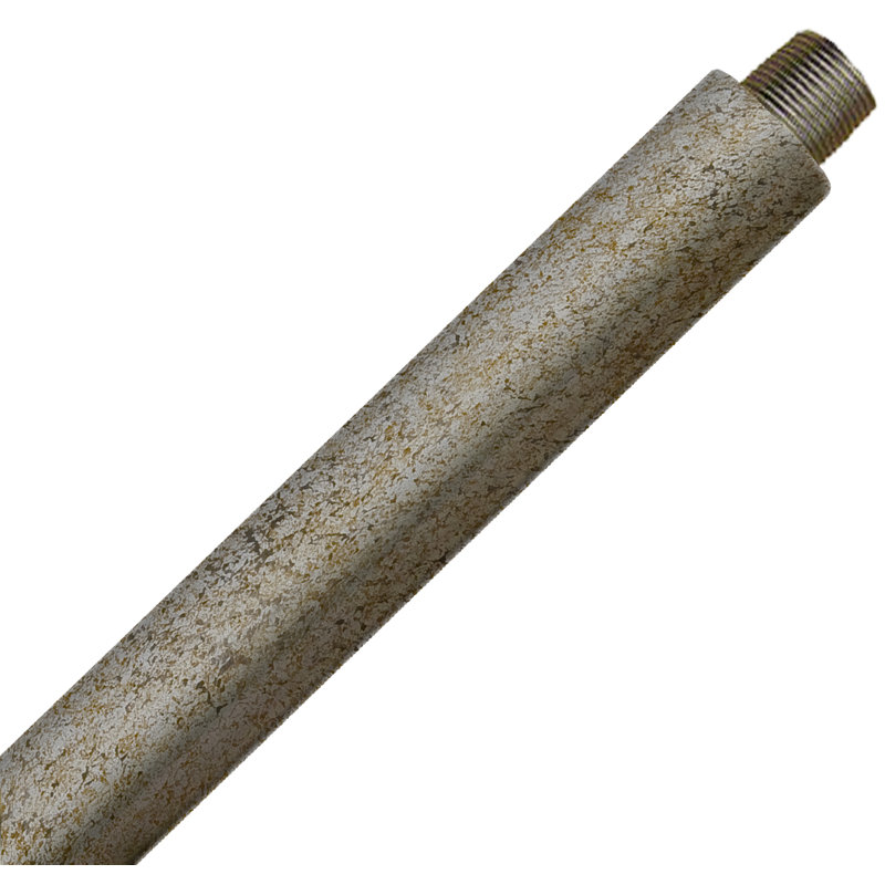Mini-tige d'extension Willoughby, Poussière dorée, H 9,5 po x l 0,5 po x P 0,5 po
