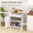 Compact Sideboard with Solid Wood Top