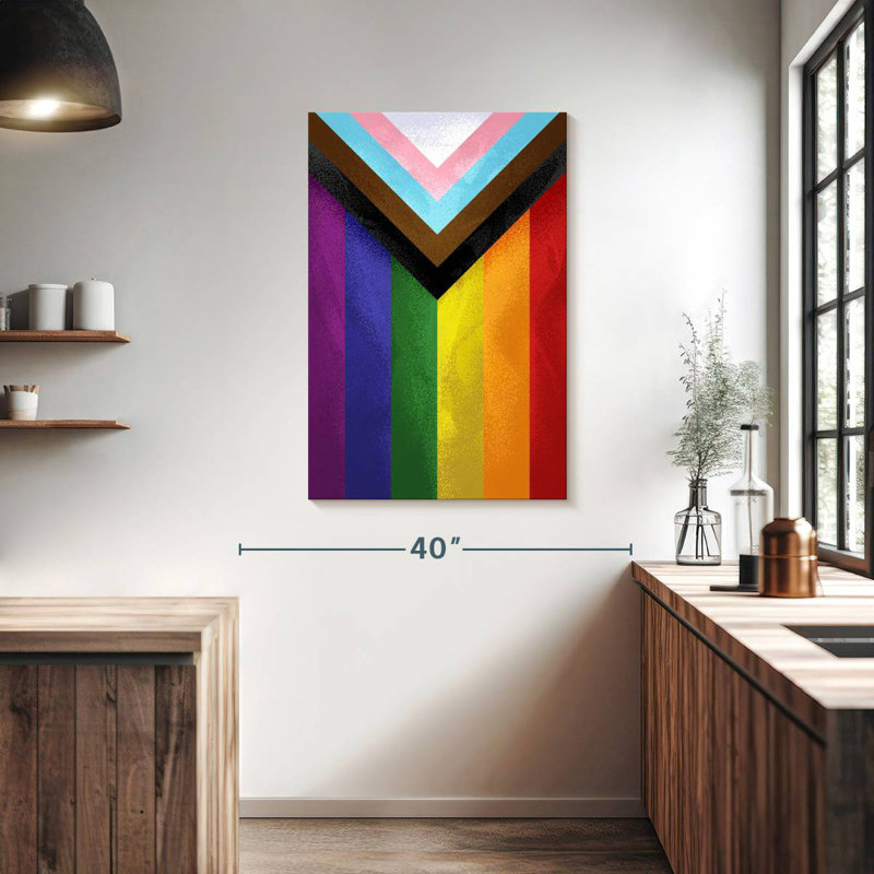 Khepri Modern Pride Flag, 39" H x 26" W