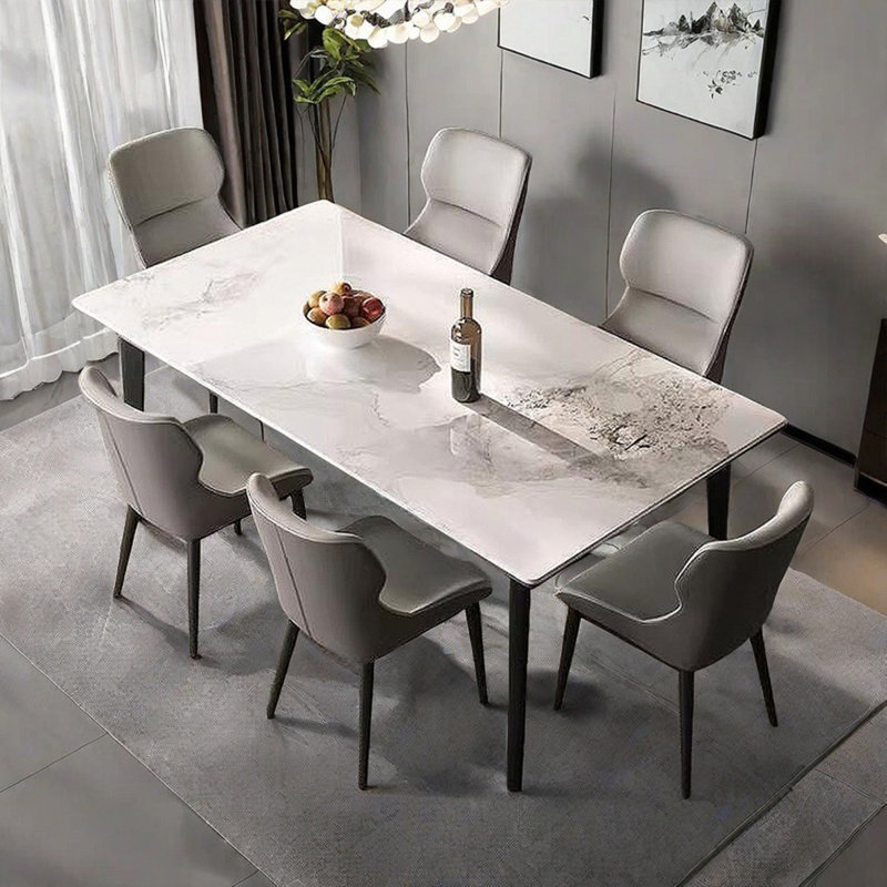 This elegant Italian-style table combines durabili, 29.53"H x 63"L x 31.5"W