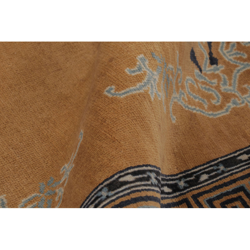 Art Deco Handmade Wool Area Rug