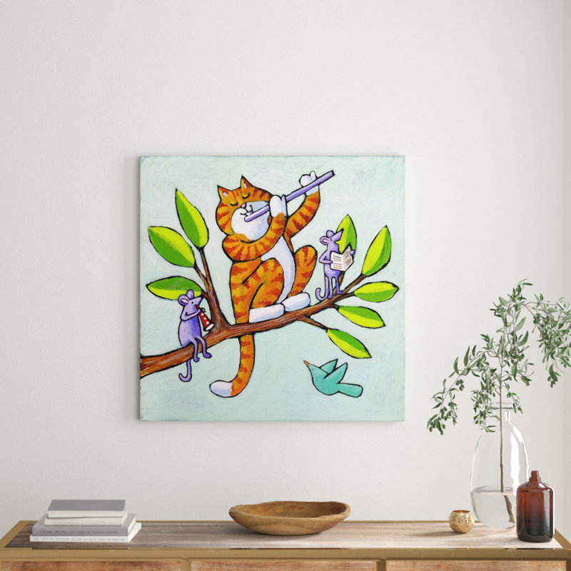 Janet Nelson - Wrapped Canvas Painting, 81cm H x 81cm W x 3.81cm D