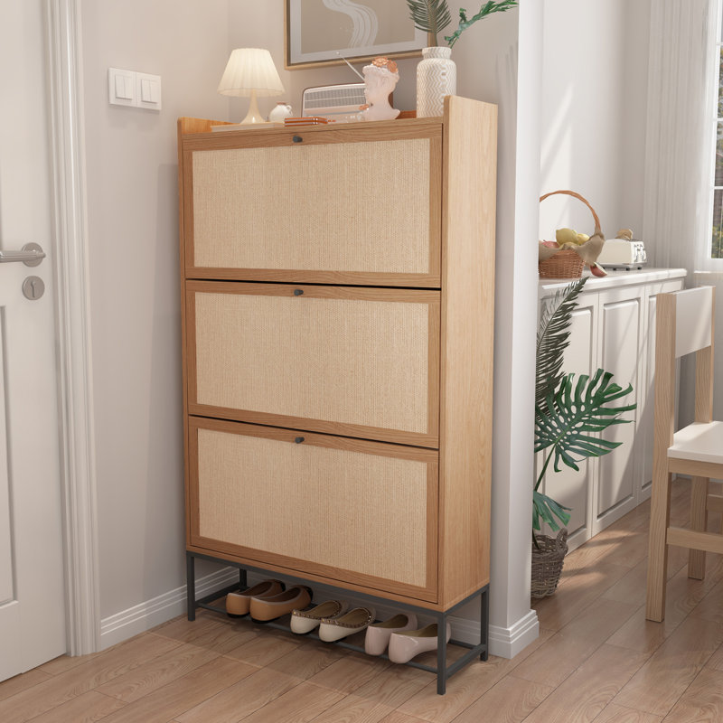 Rangement pour chaussures 28 paires Ciano, Naturel