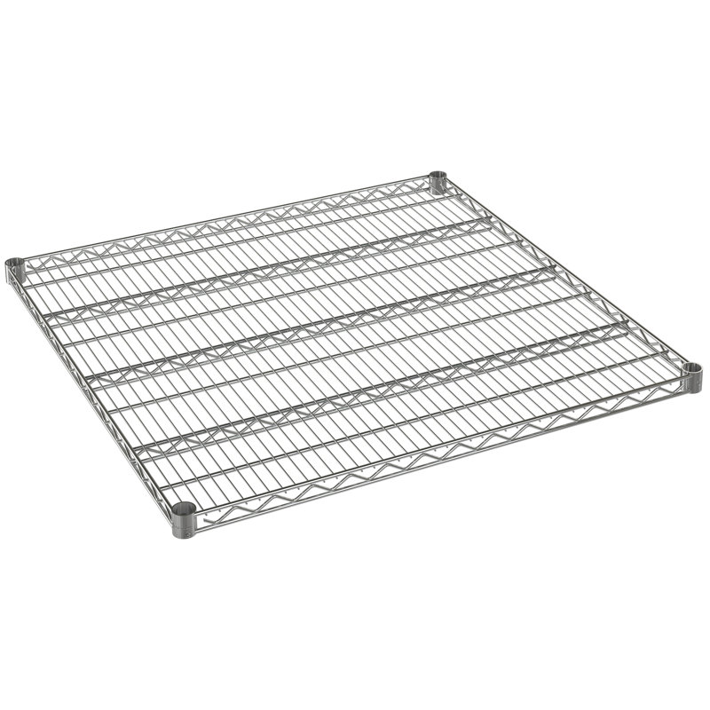 Wire Shelf, Chrome, 1" H x 30" W x 30" D