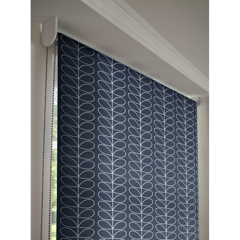 Linear Stem Roller Blind, Whale, 162 cm L x 60 cm W