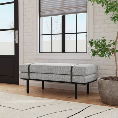 Arrison Polyester Upholstered Bench