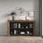 Stylish and Durable Open Storage Pine Bookcase