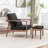 Juntier Upholstered Armchair With Ottoman-492538605