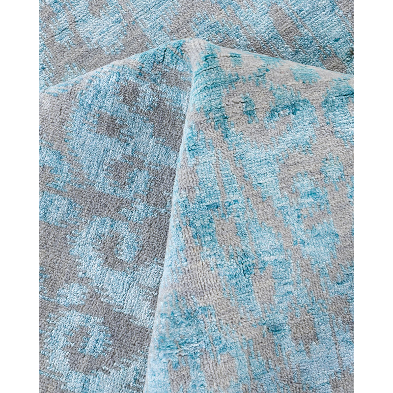 Overdyed One-of-a-Kind 8' 3" X 10' 2" Hand Knotted Area Rug