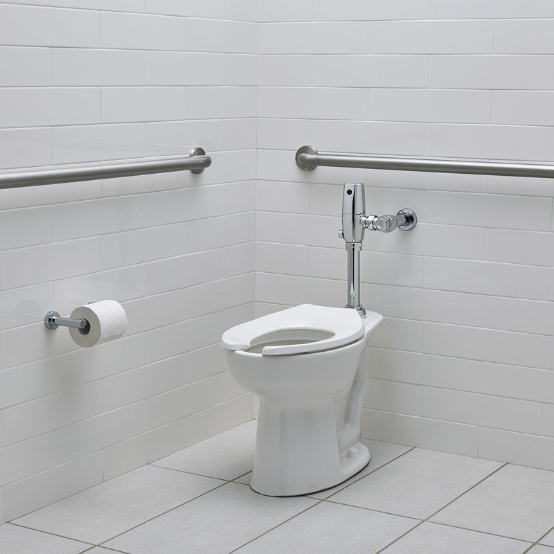 Chrome Touchless Toilet Flush Valve with Sensor