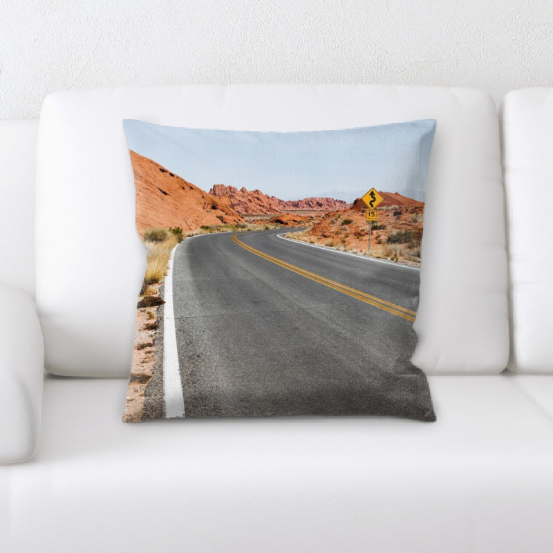 Coussin de jeté aride
