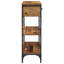 72.5cm Solid Wood Top Console Table
