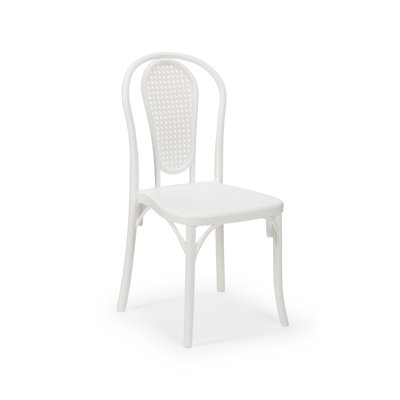 Chaise de patio empilable
