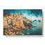 Riomaggiore Cinque Terre In Italy In Abstract - Wrapped Canvas Print-55340238