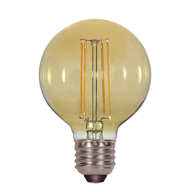 4,5 W (équivalent à 40 W), ampoule DEL G25 à intensité variable, culot moyen E26 (standard)
