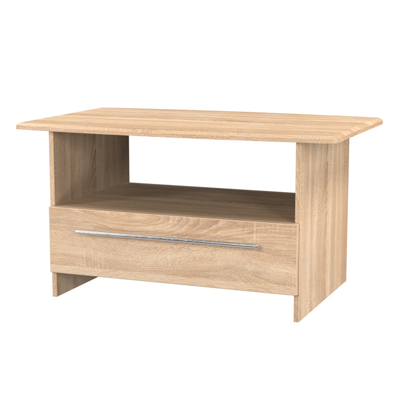 Syiah Coffee Table with Storage, Oak