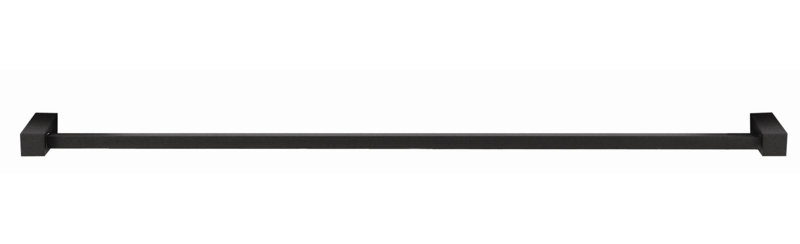 Barre à serviettes murale Spa 2, Bronze,  H 0,75 po x L 12,75 po x P 2,38 po