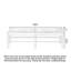 Banc en bois massif Modern Luxury-574063685
