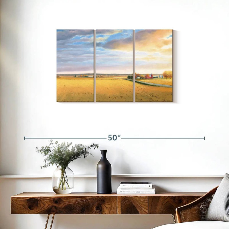 Alvord Heartland Landscape, 20" H x 33" W