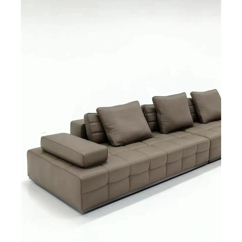 Canapé Minimalist, 3, H 24,8 po x l 129,92 po x P 44,09 po