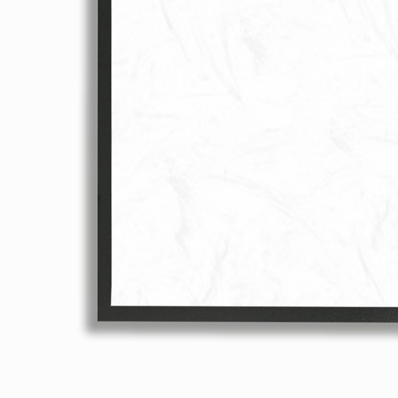 Rustic Botanical Winding Sprigs Canvas Print with Black Frame, 13" x 30"