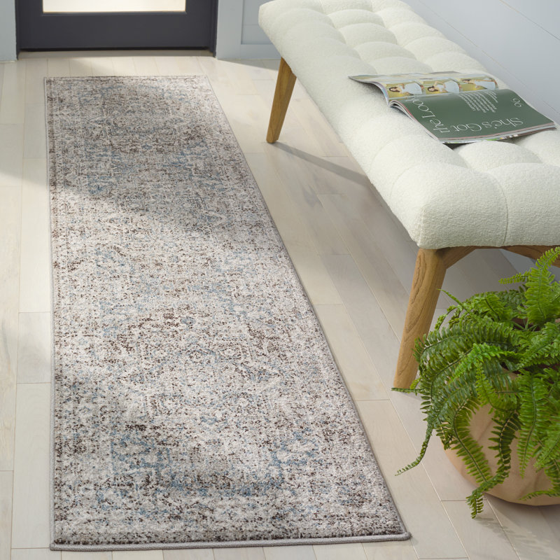 Kokou Vintage Tabriz Performance Oriental Rug, Runner 2' x 8'