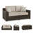 Gwennoline 71'' Wide Straight Loveseat with Cushions