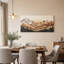 «Layered Wood Mountain Landscape with Pine Trees», art mural sur toile-908628020
