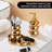 Golden Bathroom Accessories Set
