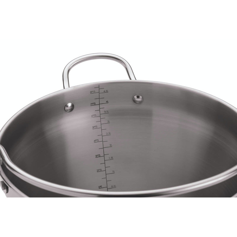 Home Made Round Steel Maslin Pan Bakeware