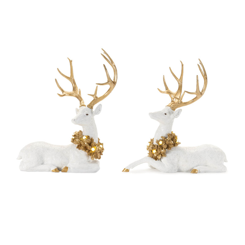 Figurine de cerf à DEL